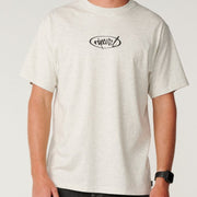 RIP CURL RIP SCRIPT TEE SPORTS MARLE