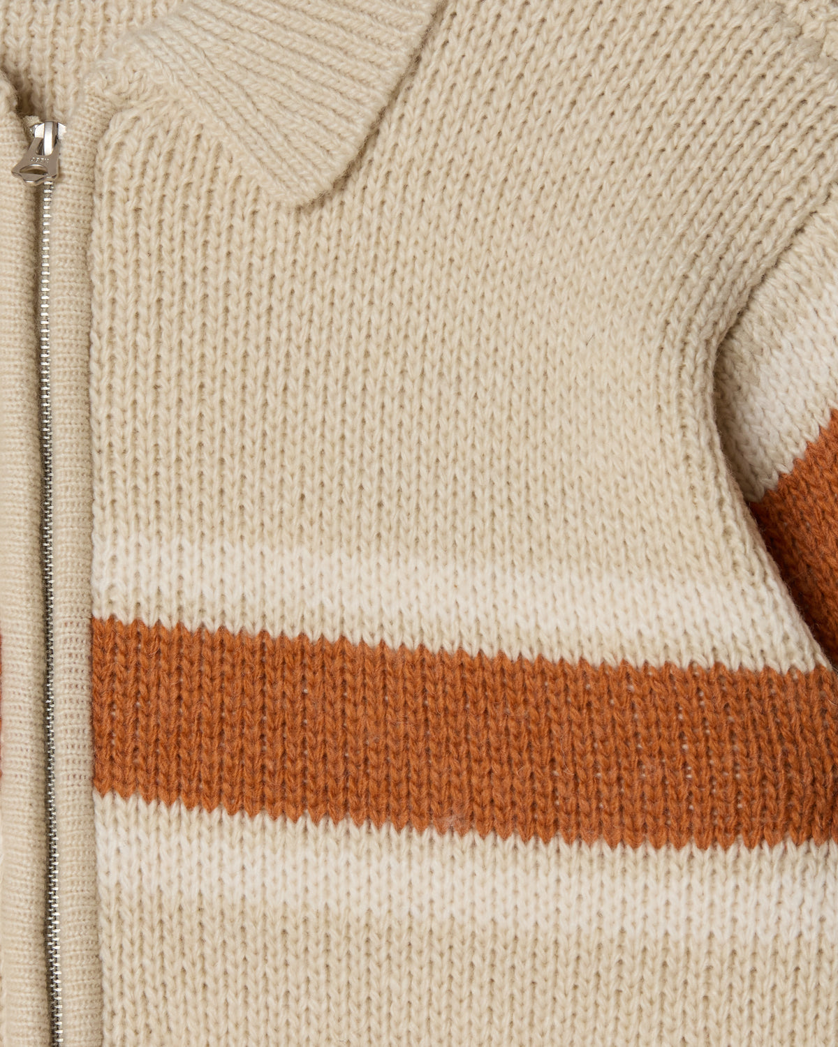 OBEY BERNARD ZIP UP SWEATER
