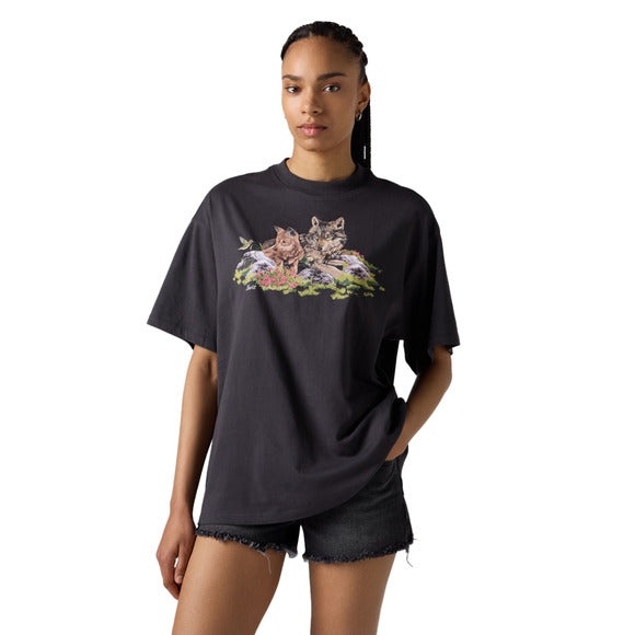 LEVI'S W GRAPHIC SHORT STACK TEE