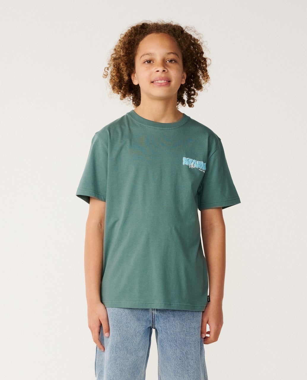 RIP CURL K Surf Shack Tee - Muted Green