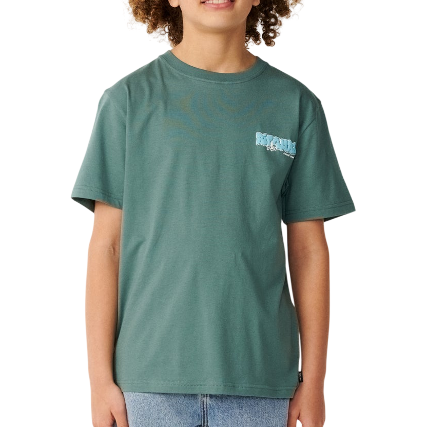 RIP CURL K Surf Shack Tee - Muted Green