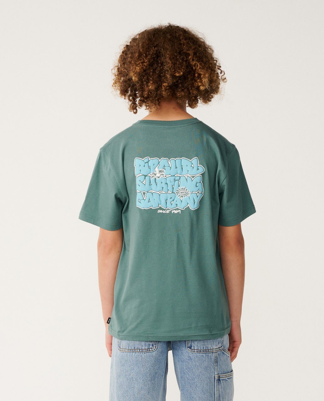 RIP CURL K Surf Shack Tee - Muted Green
