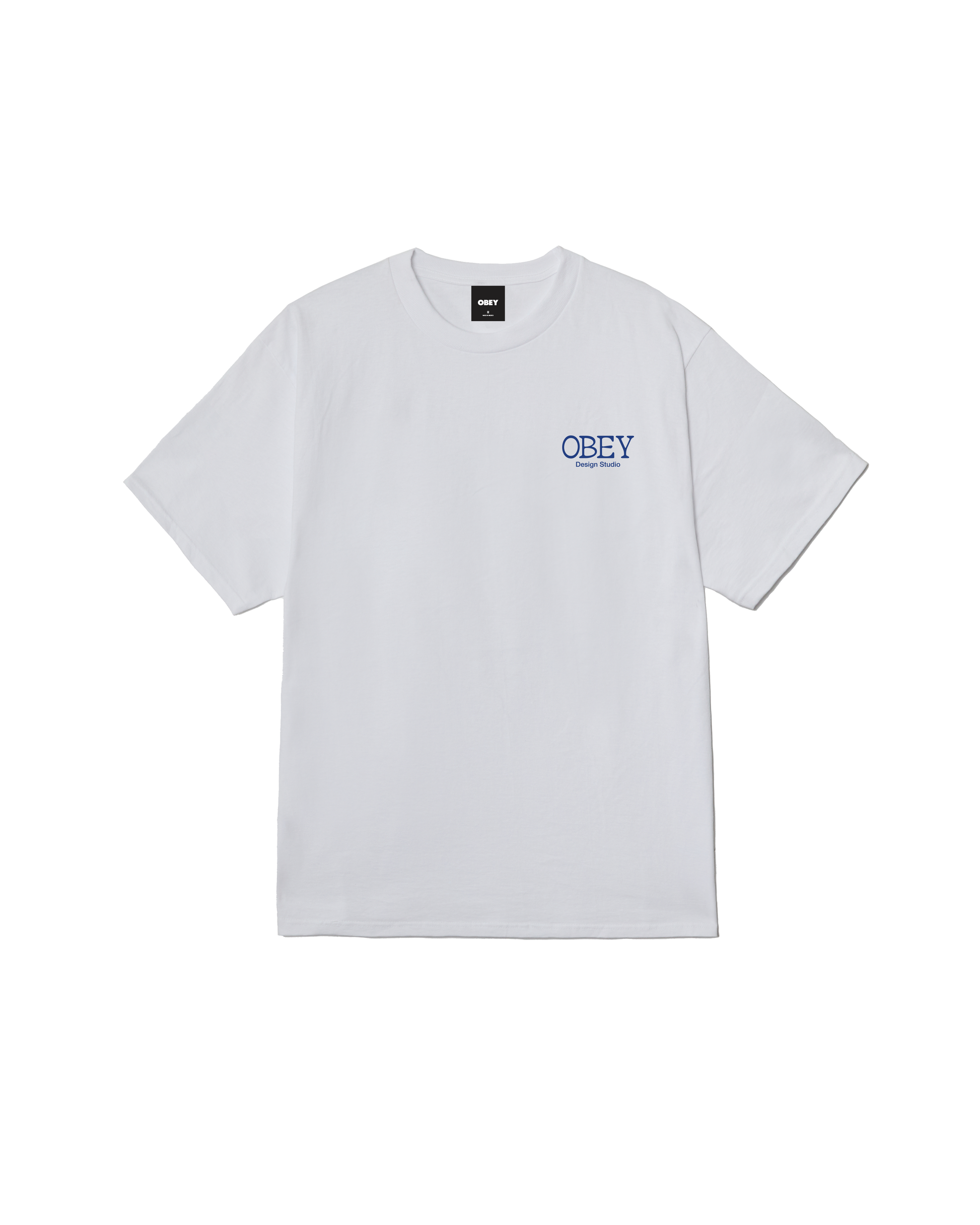 OBEY LUCKY CAT TEE - White
