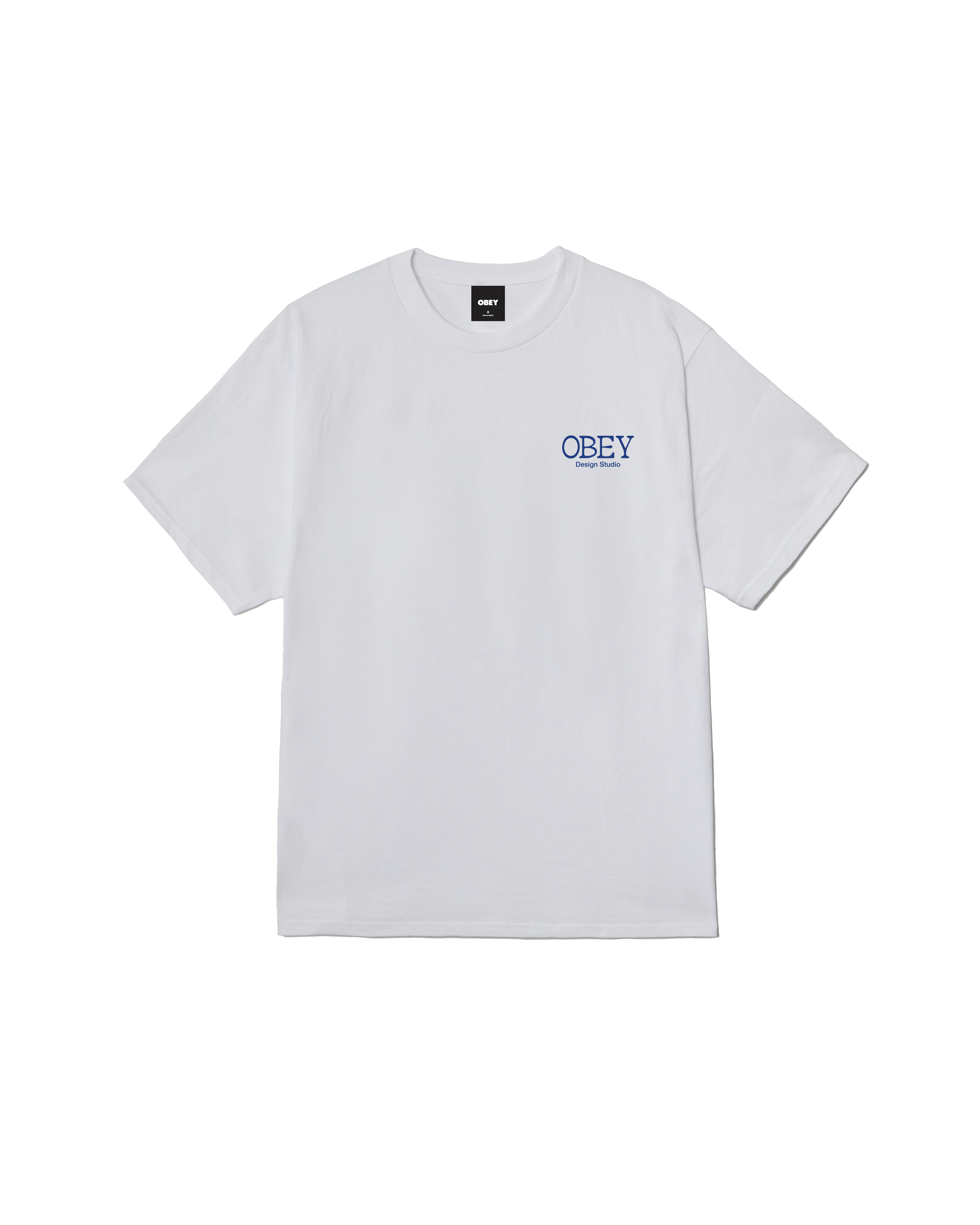 OBEY LUCKY CAT TEE - White