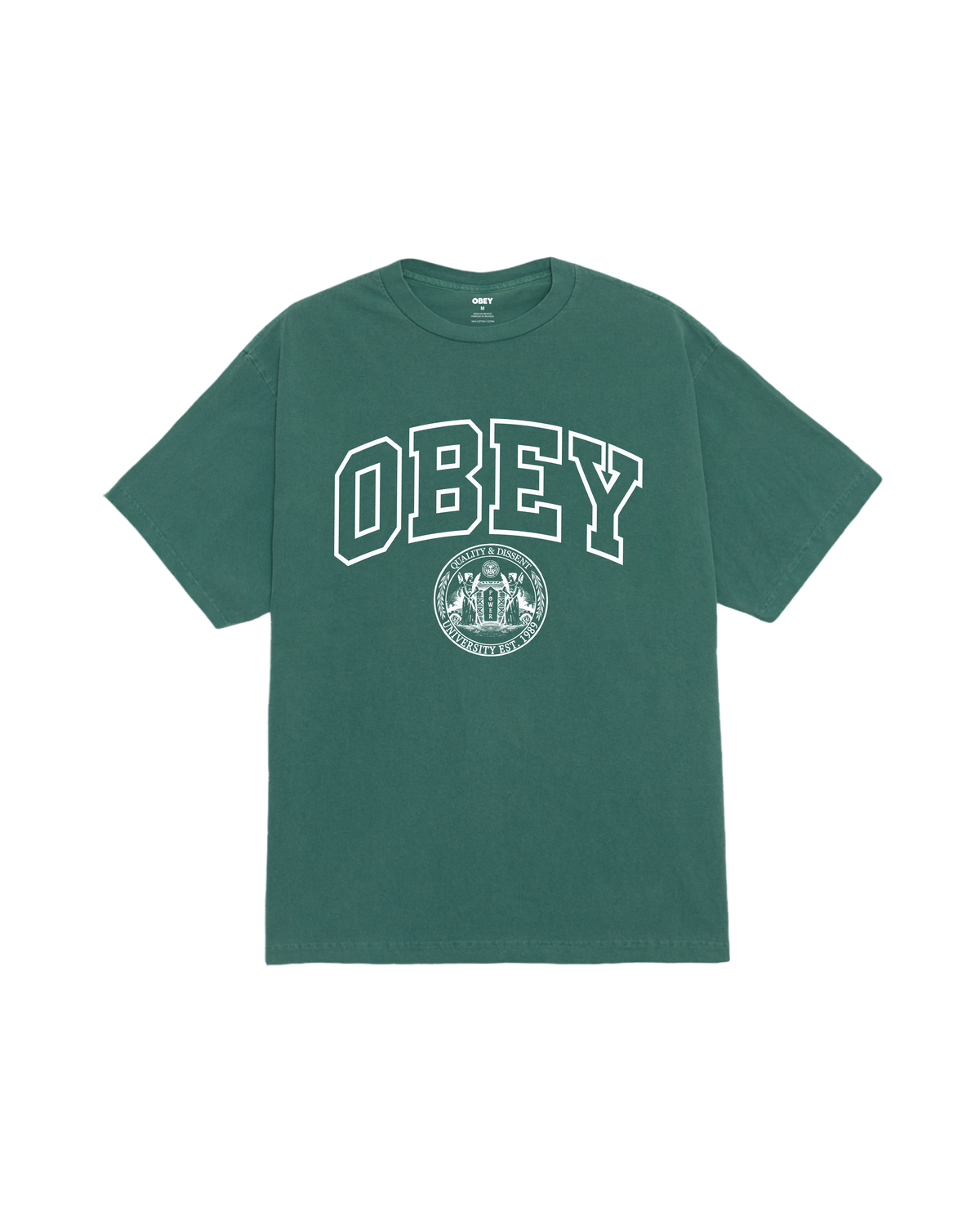 OBEY UNIVERSETY BOX TEE