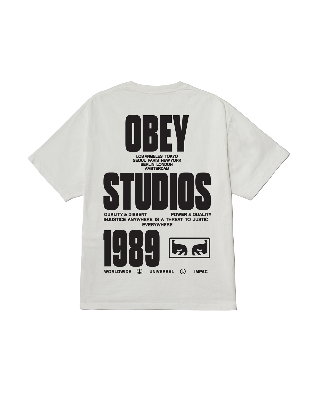 OBEY STAMPED BOX TEE