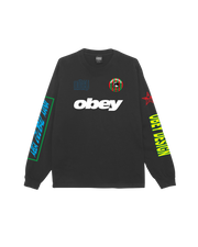 OBEY MEGA GLOBAL MANIA LS TEE