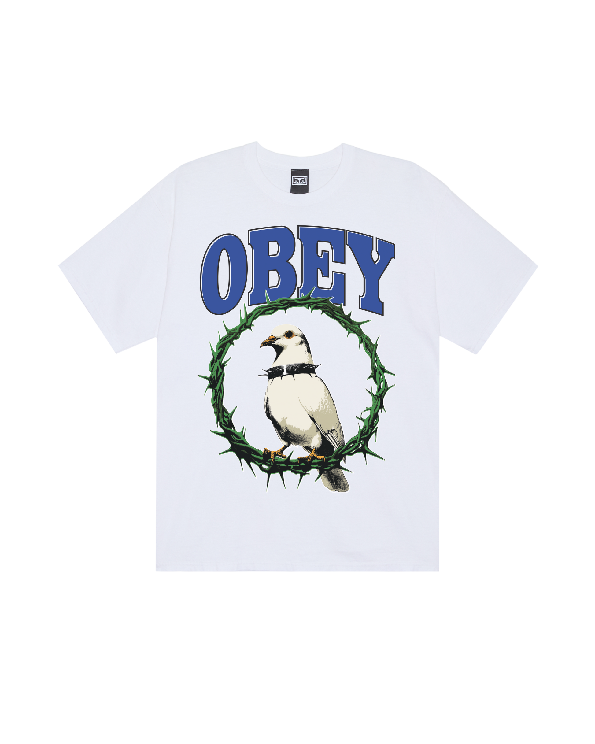 OBEY THORNS OF PEACE TEE - White