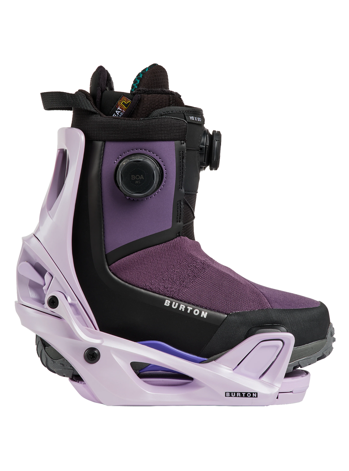 BURTON W STEP ON RE:FLEX BINDINGS 2027 MOONDUST PURPLE