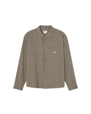 OBEY BIGWIG JACK WOVEN LS SHIRT - ABBEY STONE MULTI