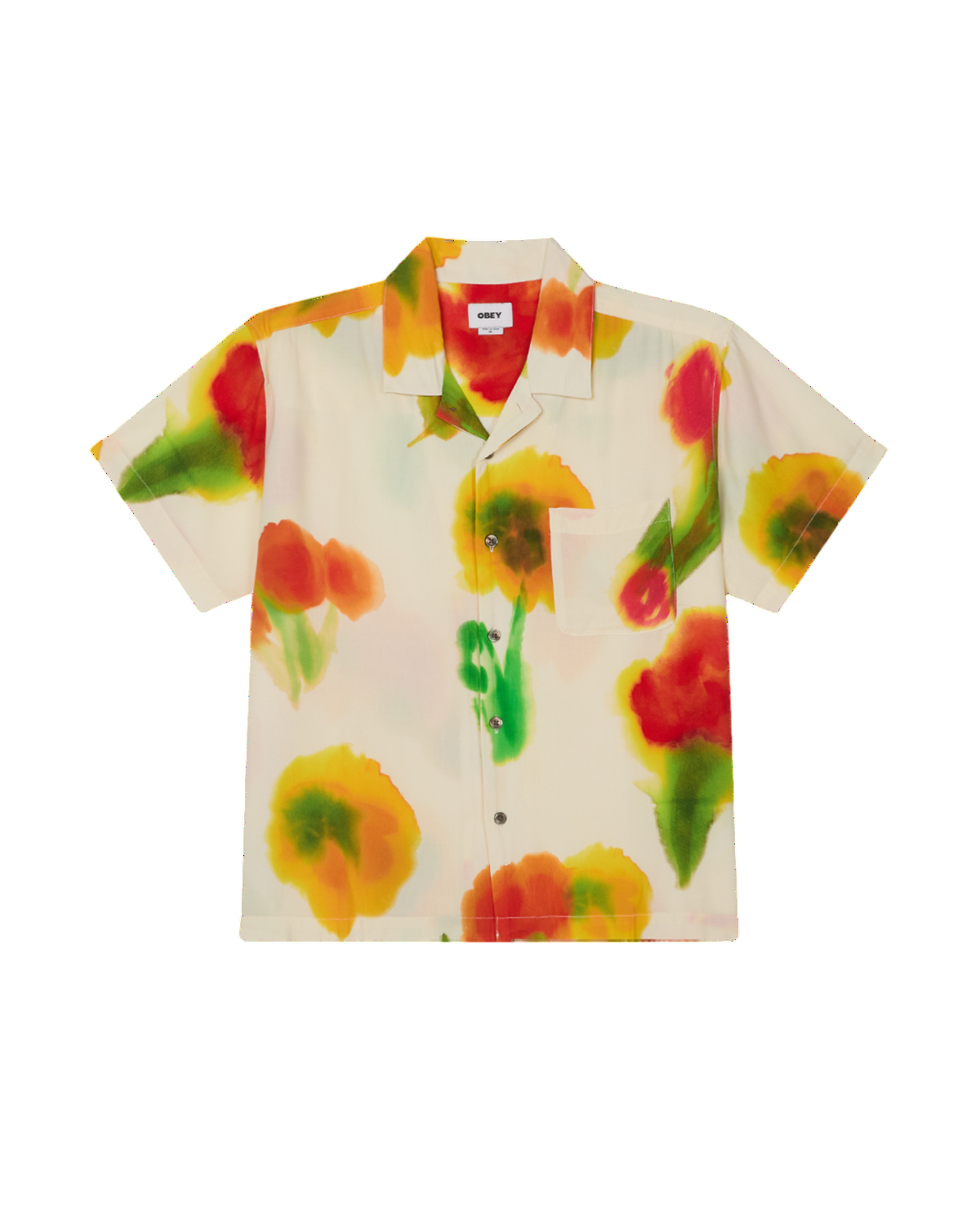 OBEY KINNEY WOVEN SS SHIRT