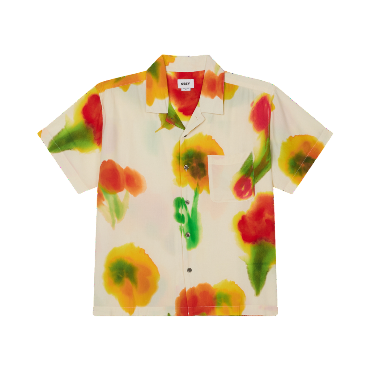 OBEY KINNEY WOVEN SS SHIRT