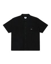 OBEY OWENS DENIM SHIRT SS