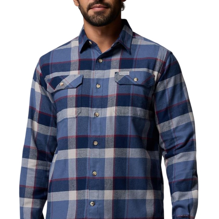 Columbia Flare Gun Strech Flannel - Dark Montain - avant