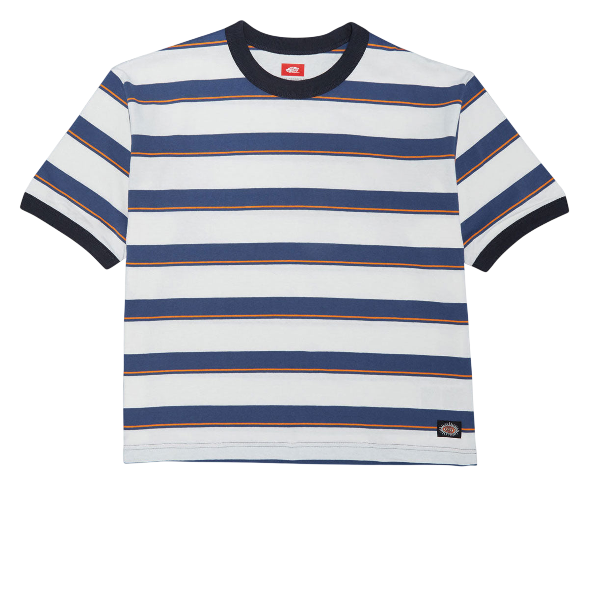 VANS SKATE SUN SWIRL SHORT SS RINGER TEE