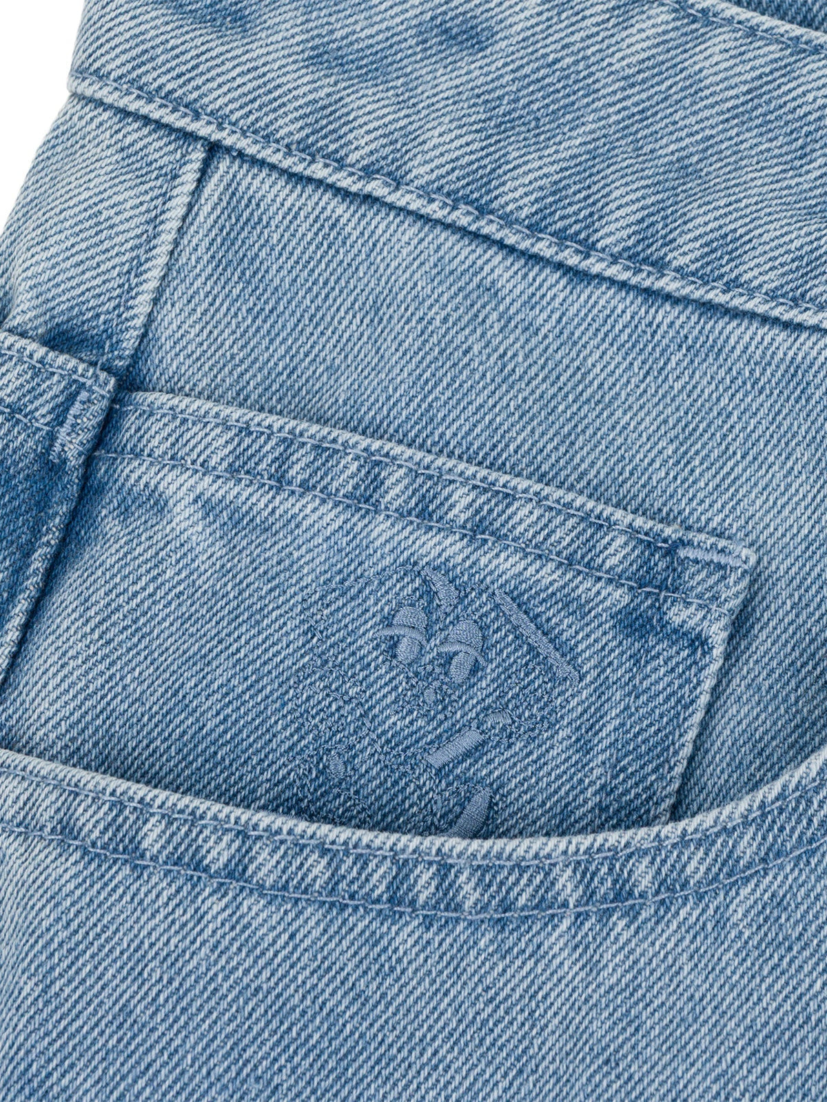 LOVIAH 1990 BAGGY 5 POCKET DENIM PANTS détails
