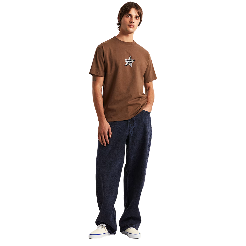 VANS CHECK-5 BAGGY ACID OVERDYED DENIM PANTS