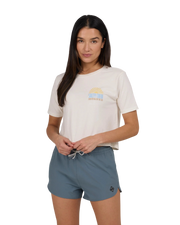SALTY CREW W IN THE RAYS CROP TEE