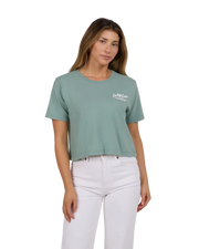 SALTY CREW W FISH BOWL CROP TEE
