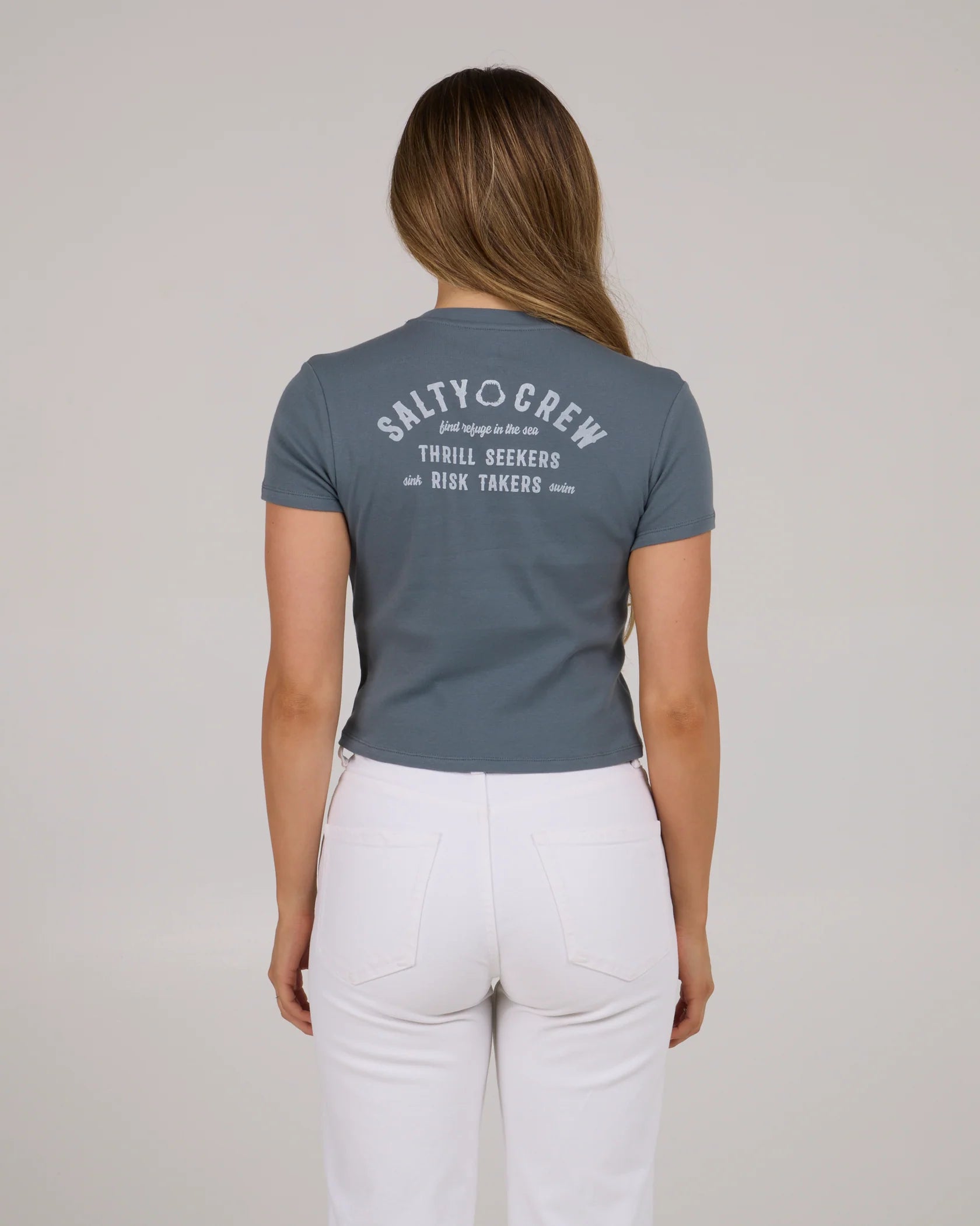SALTY CREW W NIGHT BITE BABY TEE