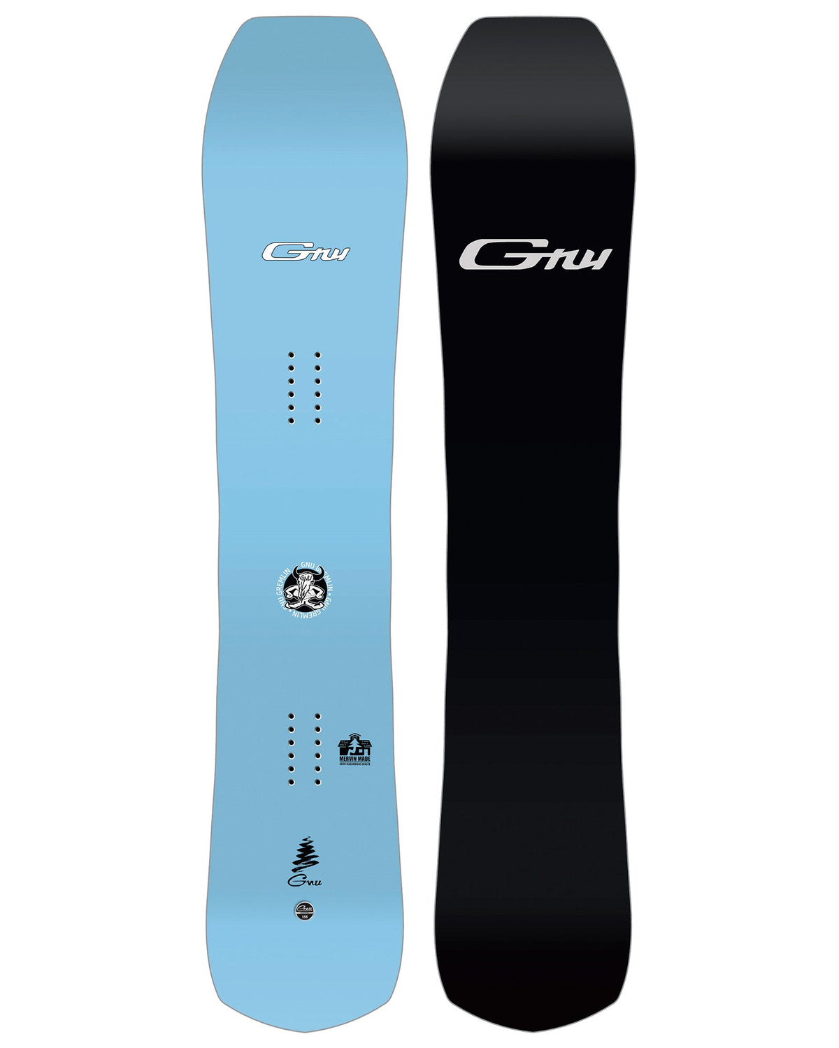 GNU GREMLIN SNOWBOARD 2027 - dessus et semelle