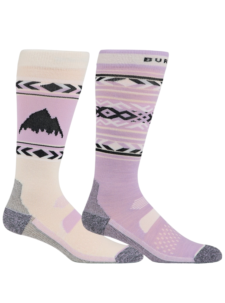 BURTON W PERFORMANCE LIGHTWEIGHT SOCKS (2 PACK)