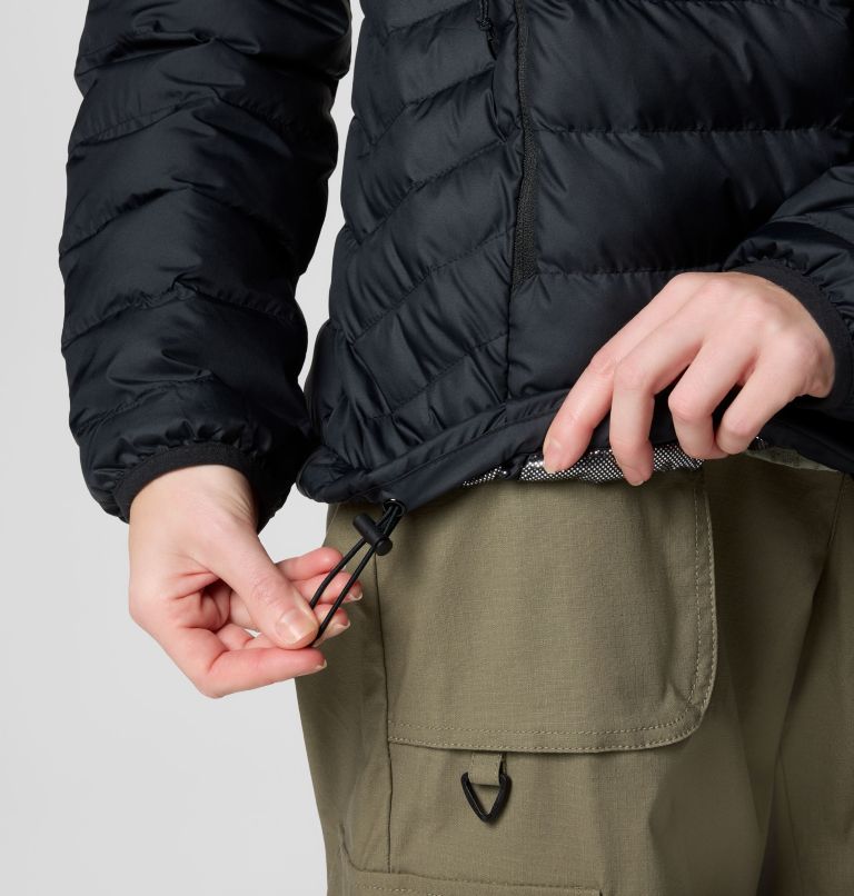 COLUMBIA W POWDER LITE II HOODED JACKET 