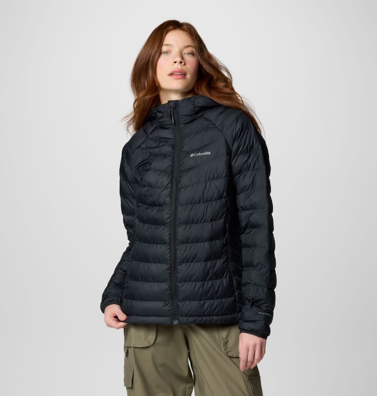COLUMBIA W POWDER LITE II HOODED JACKET 