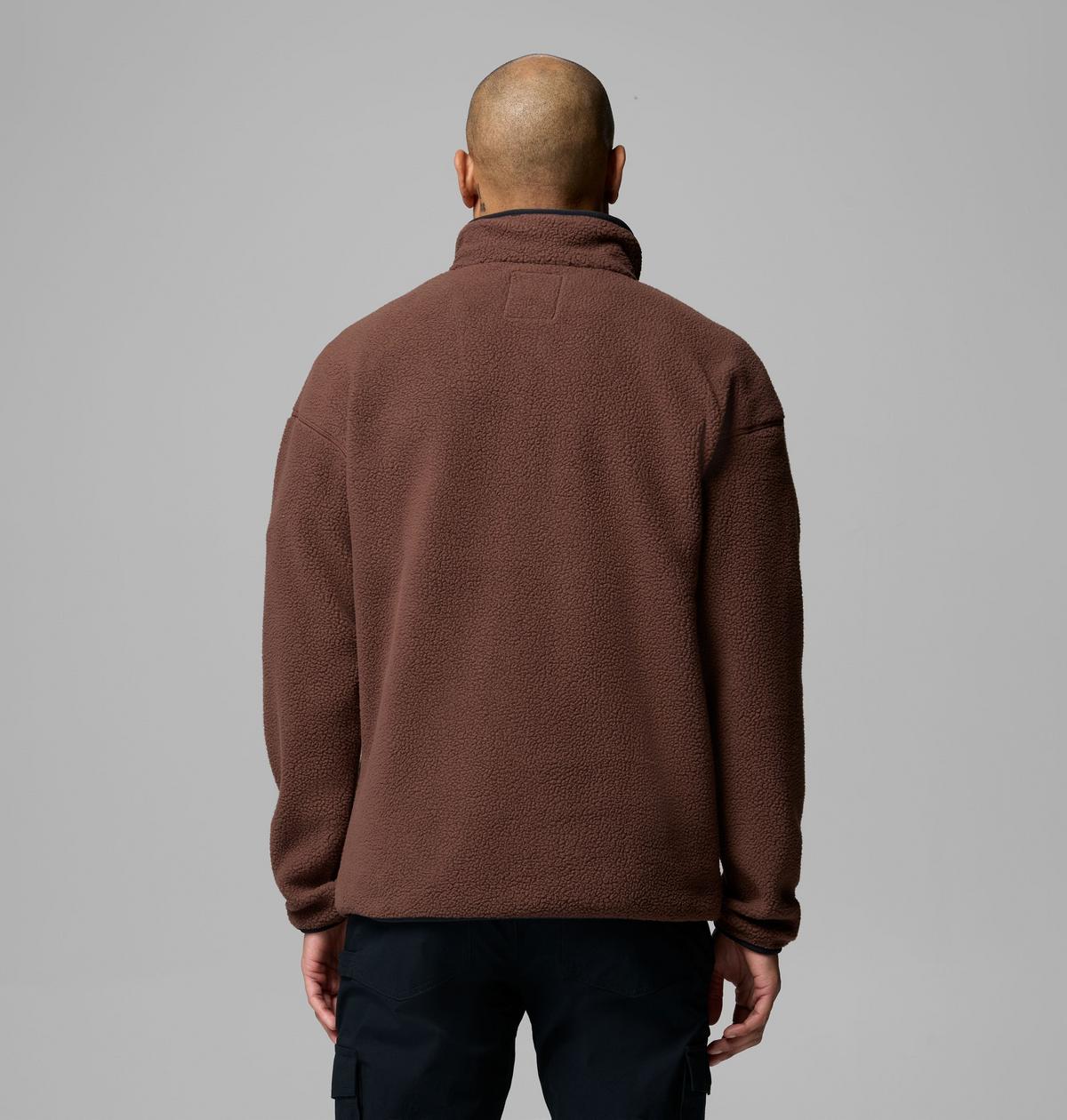Columbia Helvetia Half Snap Fleece - Tobacco - arrière