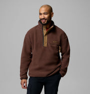 Columbia Helvetia Half Snap Fleece - Tobacco - avant