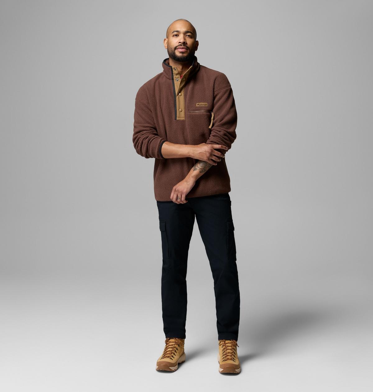 Columbia Helvetia Half Snap Fleece - Tobacco