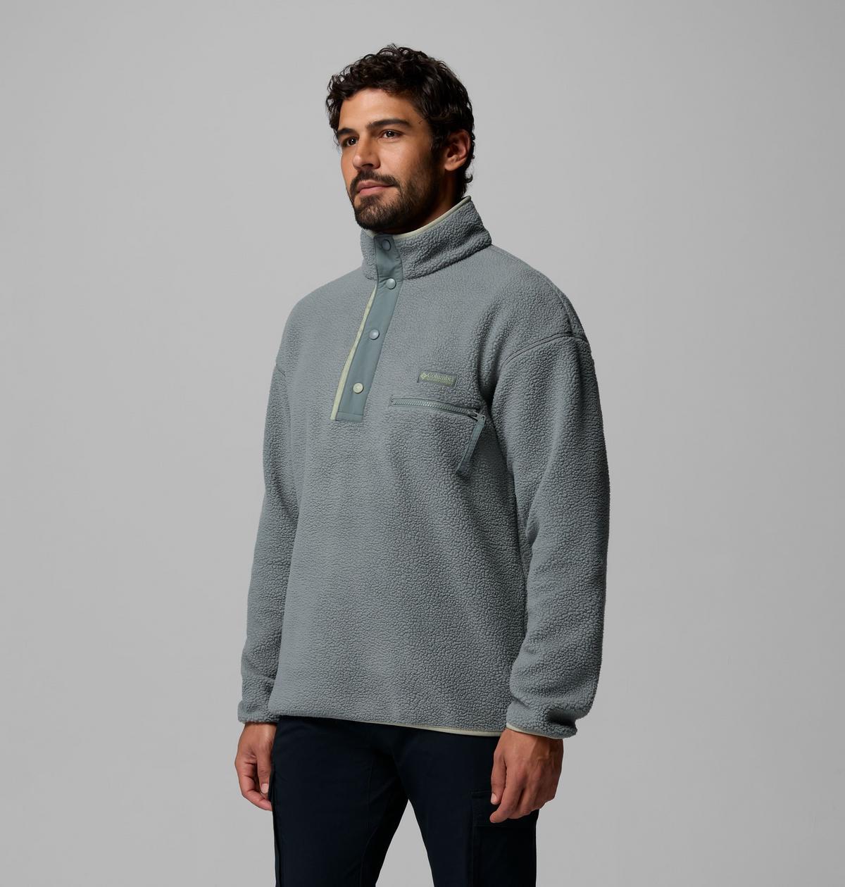 Columbia Helvetia Half Snap Fleece - Sedona Sage - détail