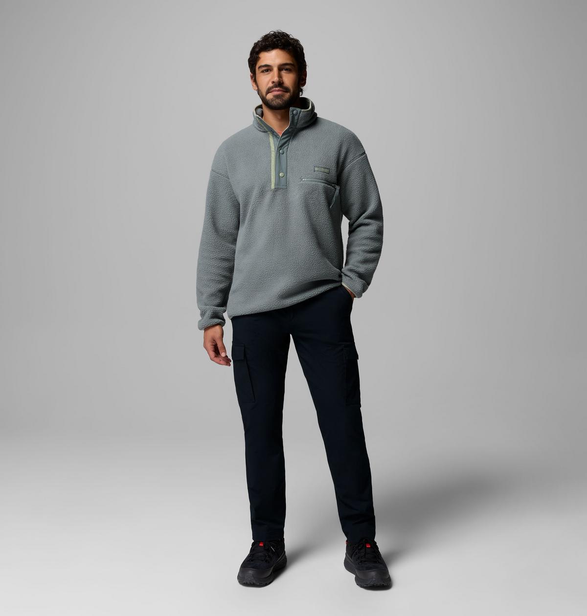 Columbia Helvetia Half Snap Fleece - Sedona Sage - avant