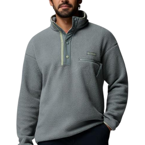 Columbia Helvetia Half Snap Fleece - Sedona Sage - avant