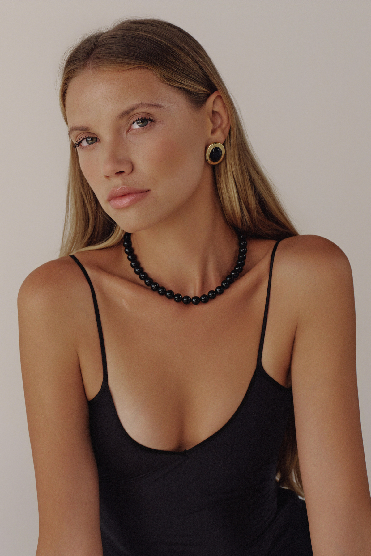 TWENTY COMPASS W VELOURS EARRINGS