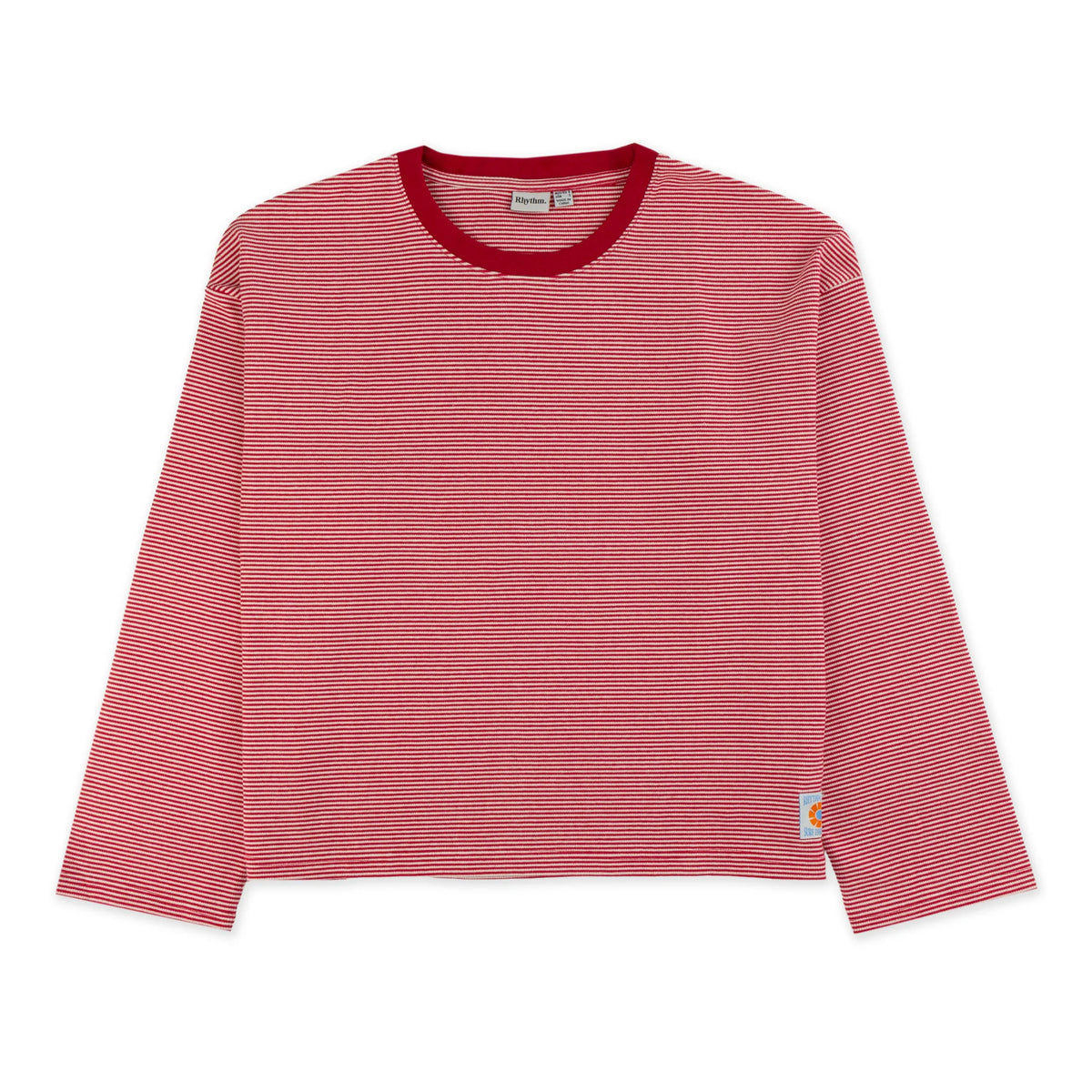RHYTHM W LEXI STRIPE LS TOP