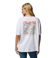 COLUMBIA W ROLLING BEND GRAPHIC OVERSIZED TEE 
