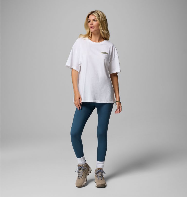 COLUMBIA W ROLLING BEND GRAPHIC OVERSIZED TEE 