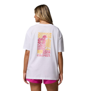 COLUMBIA W ROLLING BEND GRAPHIC OVERSIZED TEE