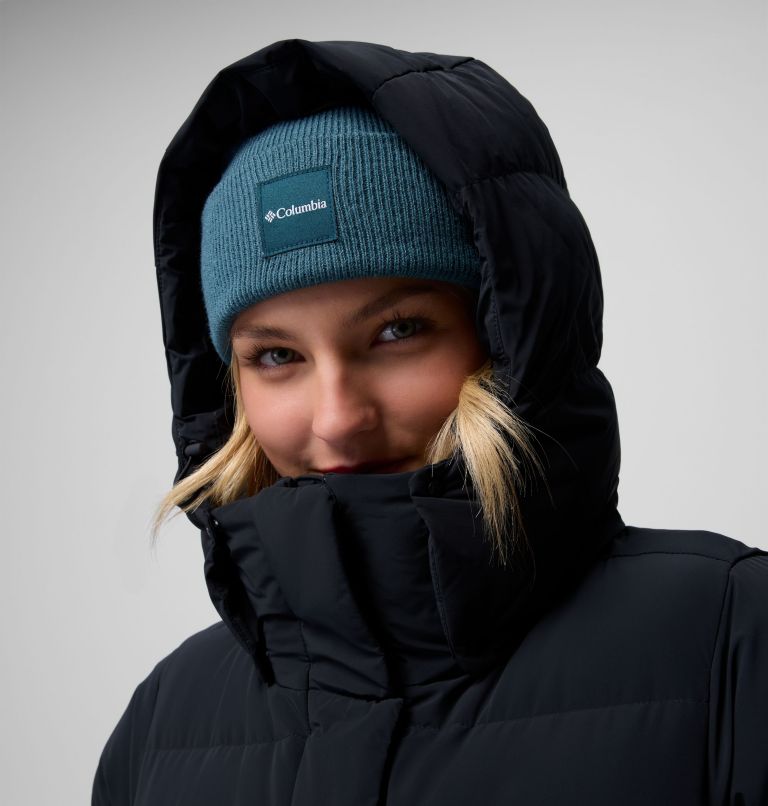 COLUMBIA W AMAZE PUFF MID HOODED JACKET 