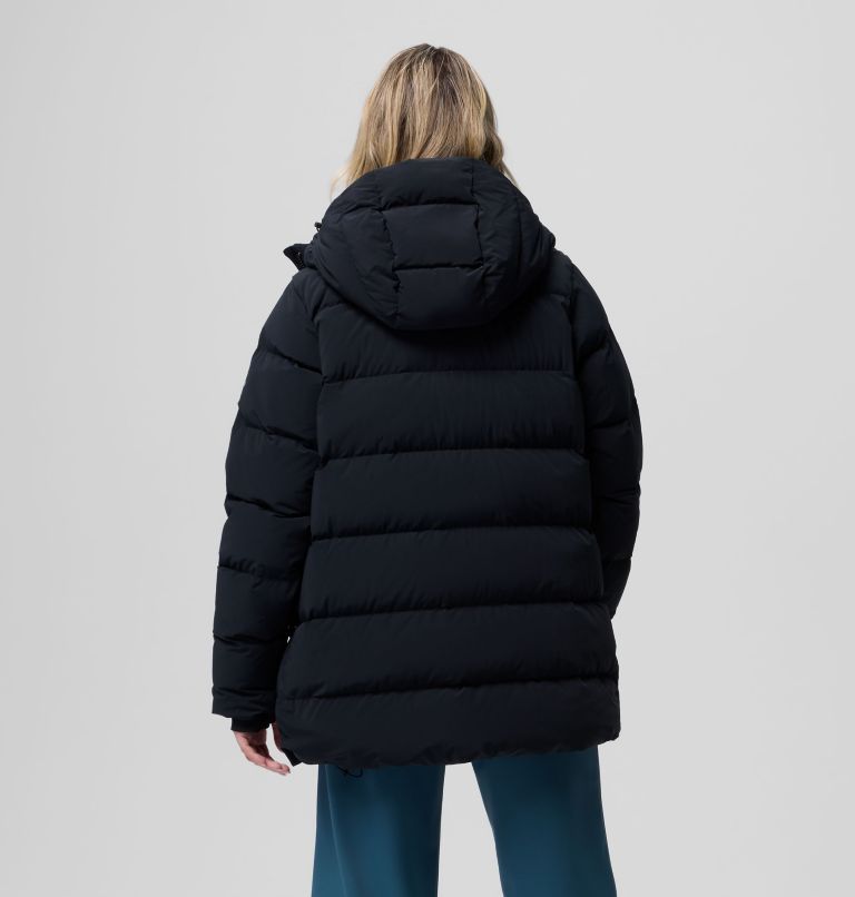 COLUMBIA W AMAZE PUFF MID HOODED JACKET 