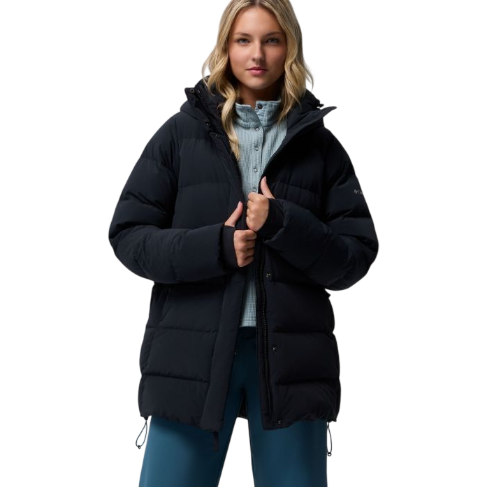 COLUMBIA W AMAZE PUFF MID HOODED JACKET