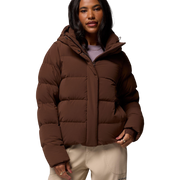 Columbia W Amaze Puff Hooded Jacket Tobacco - vue principale