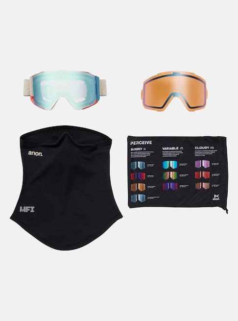 ANON SYNC GOGGLES (BONUS LENS, MFI FACE MASK)