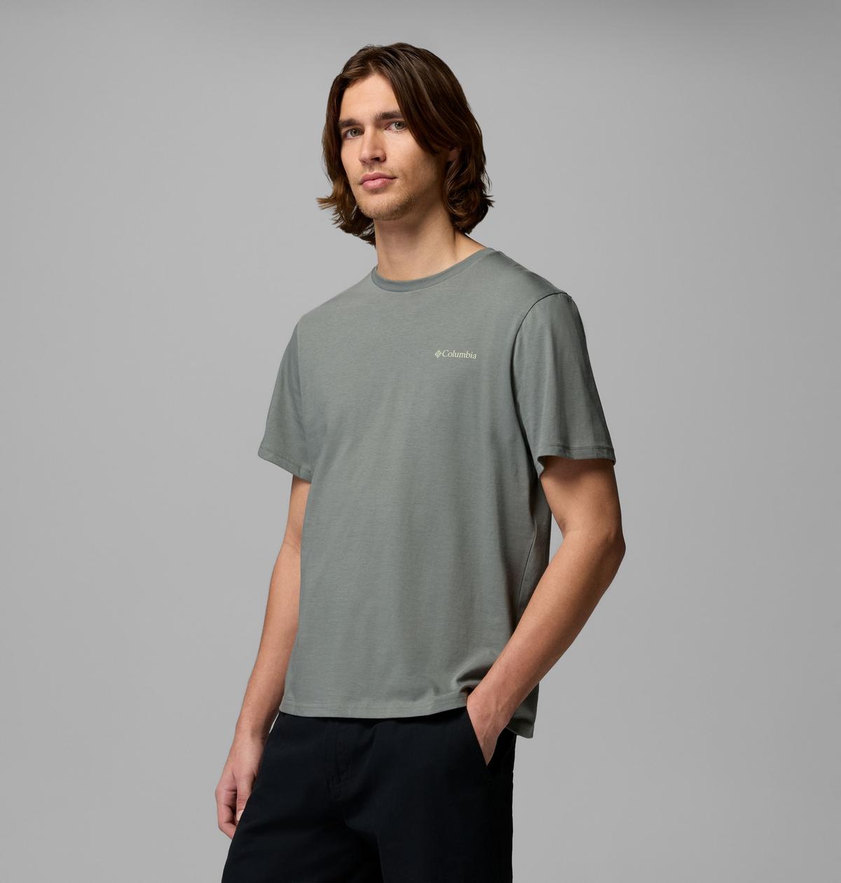 Columbia CSC Outdoor Back Graphic Tee - Sedona Sage - détail