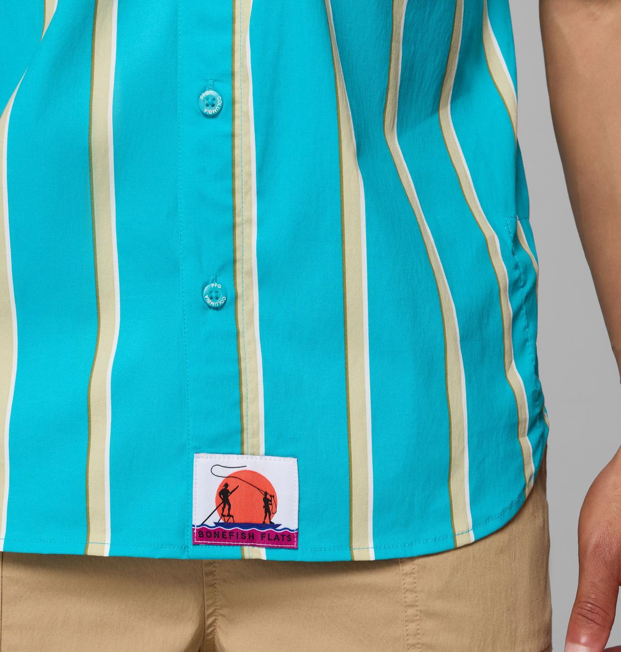 COLUMBIA BONEFISH FLATS PRINTED SS SHIRT