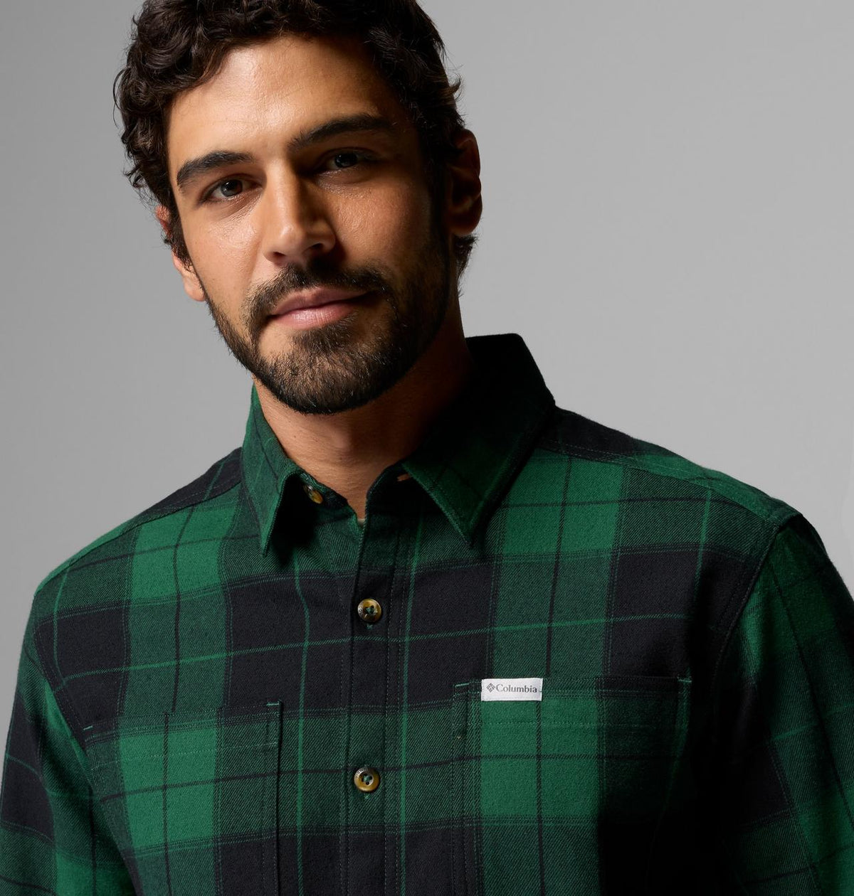 COLUMBIA PITCHSTONE STRETCH FLANNEL