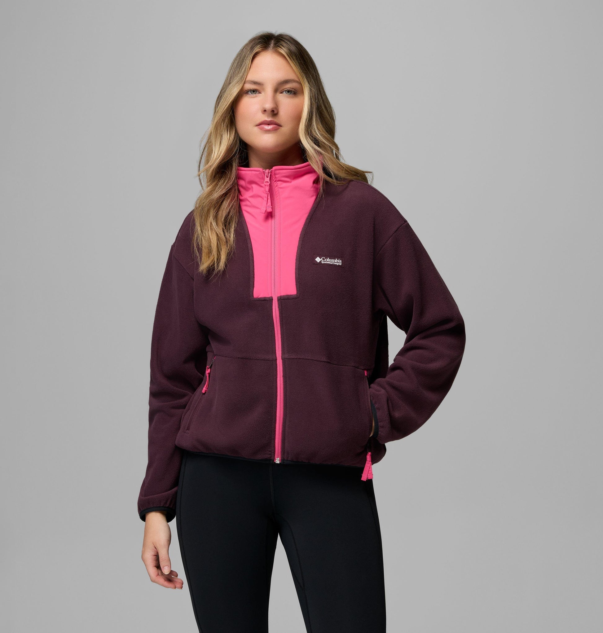 Columbia W Sequoia Grove II Full Zip Moonvista/Nico - vue principale