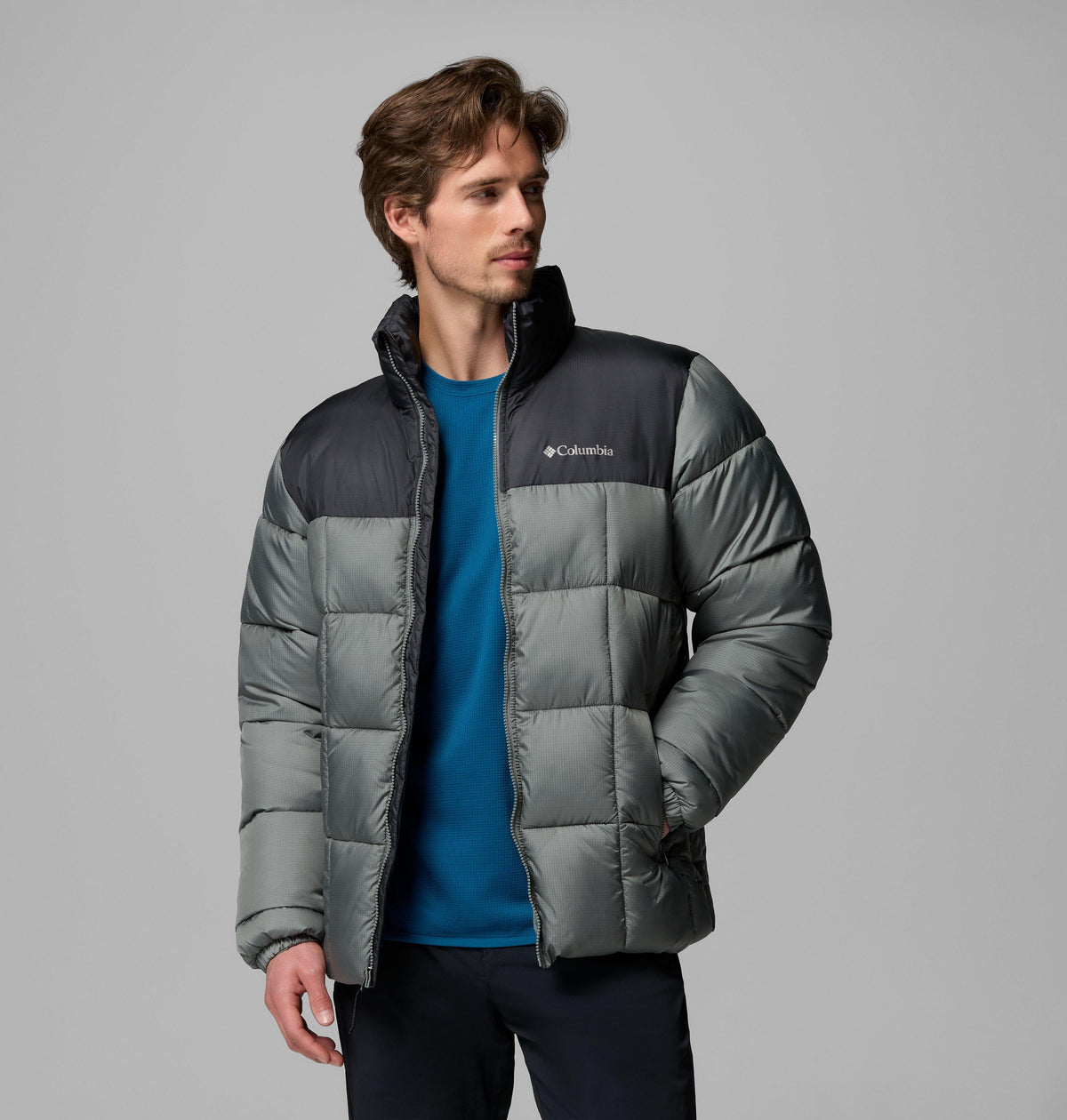 COLUMBIA PUFFECT IV JACKET Sedona Sage - trois quarts