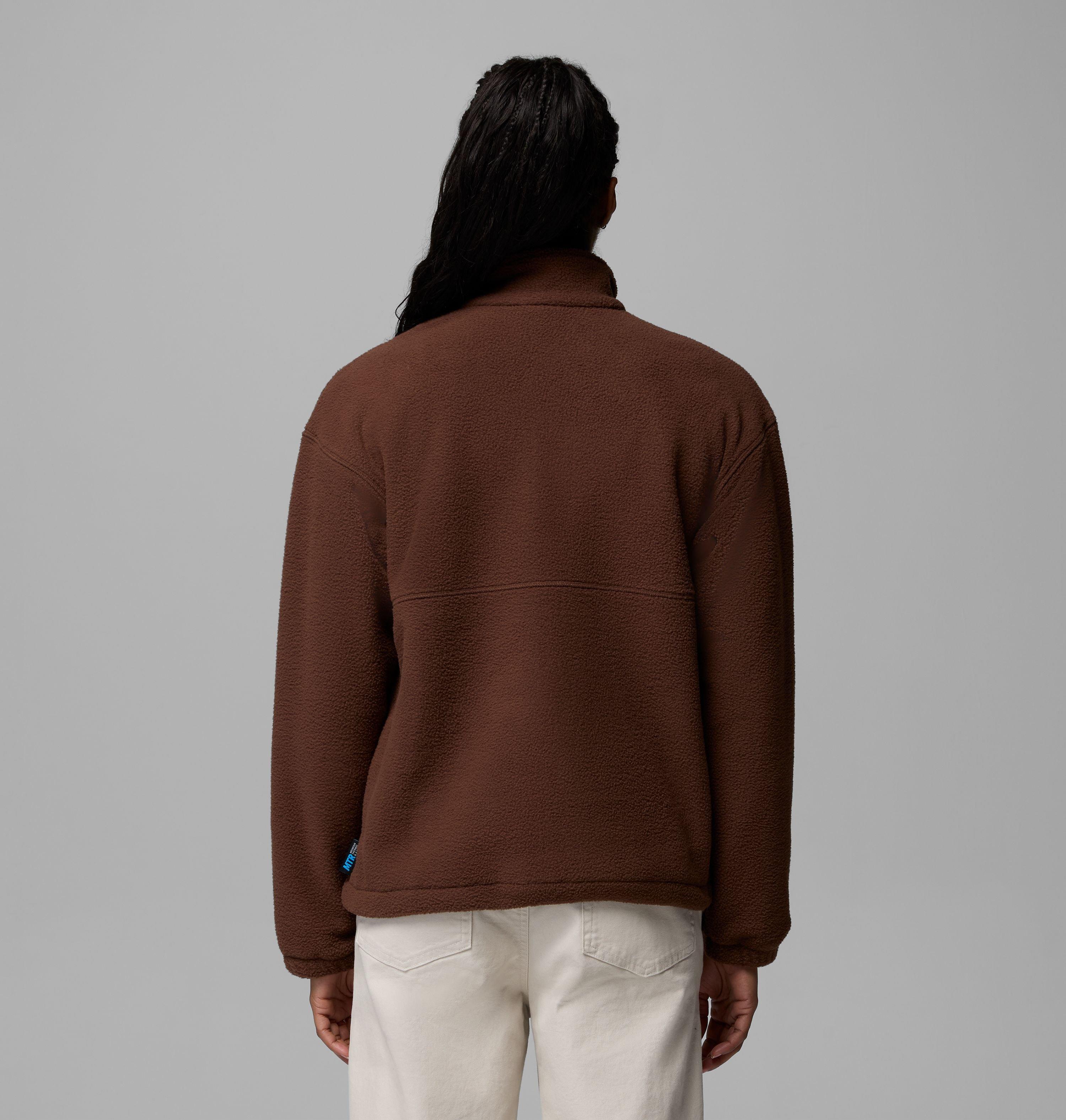 COLUMBIA W TIMBER MEADOW MTR FLEECE - TOBACCO - Vue arrière